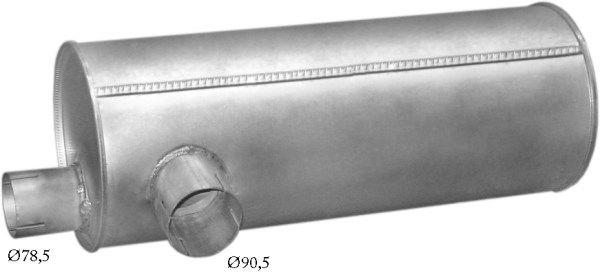 POLMO 61.08 Rear Muffler