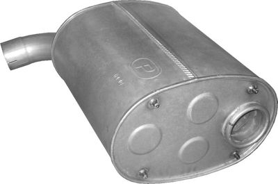 Rear Muffler POLMO 64.40