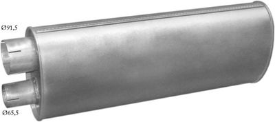 Rear Muffler POLMO 68.18