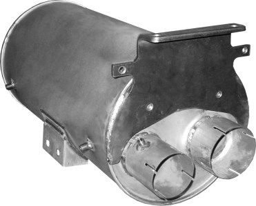 Rear Muffler POLMO 68.71