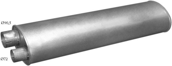 POLMO 69.04 Rear Muffler
