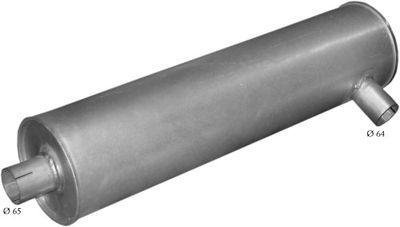 Rear Muffler POLMO 70.07