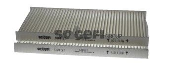 PURFLUX AH404-2 Filter, cabin air