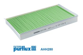 PURFLUX AHH280 Filter, cabin air