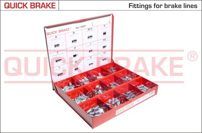 Assortment, fittings QUICK BRAKE 0001