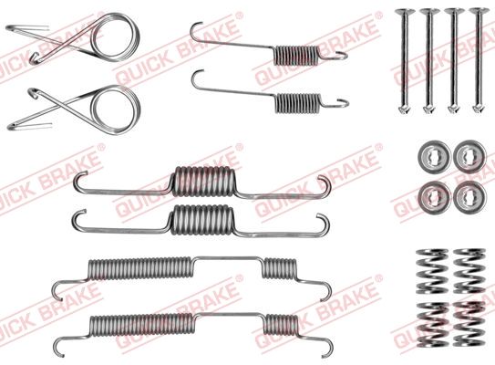 QUICK BRAKE 105-0022 Accessory Kit, brake shoes