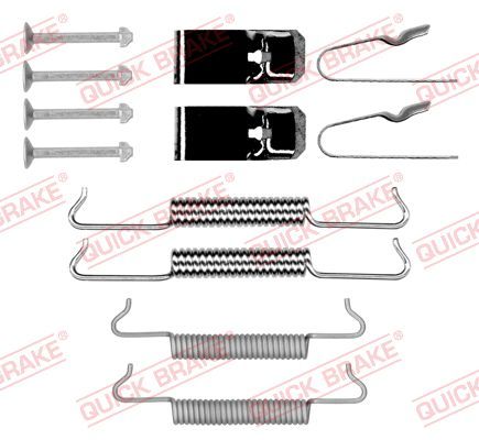 QUICK BRAKE 105-0027 Accessory Kit, parking brake shoes