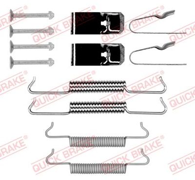Accessory Kit, parking brake shoes QUICK BRAKE 105-0027