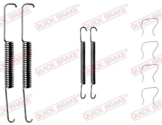 QUICK BRAKE 105-0508 Accessory Kit, brake shoes