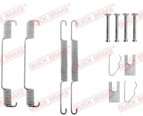 QUICK BRAKE 105-0608 Accessory Kit, brake shoes