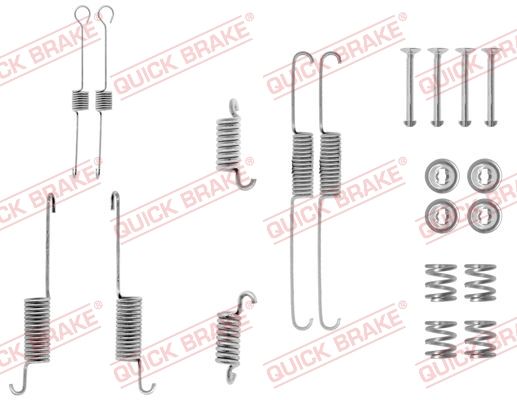 QUICK BRAKE 105-0615 Accessory Kit, brake shoes