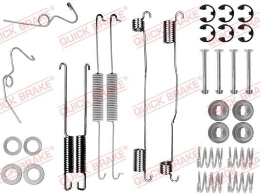QUICK BRAKE 105-0624 Accessory Kit, brake shoes