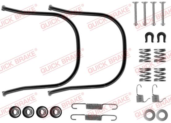 QUICK BRAKE 105-0634 Accessory Kit, brake shoes