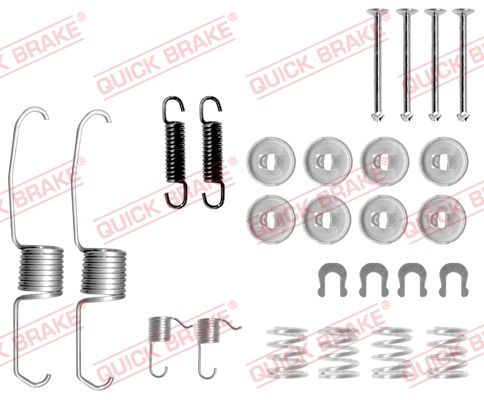 QUICK BRAKE 105-0637 Accessory Kit, brake shoes