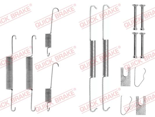 QUICK BRAKE 105-0645 Accessory Kit, brake shoes