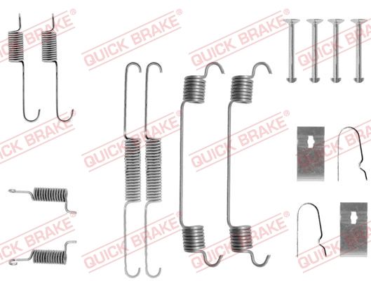 QUICK BRAKE 105-0675 Accessory Kit, brake shoes