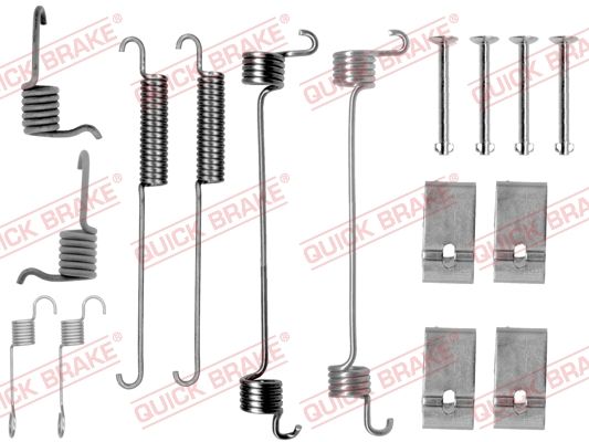 QUICK BRAKE 105-0676 Accessory Kit, brake shoes