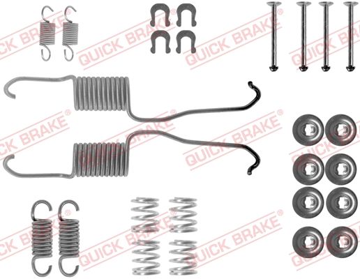 QUICK BRAKE 105-0684 Accessory Kit, brake shoes