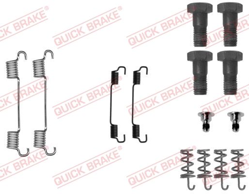 QUICK BRAKE 105-0716 Accessory Kit, parking brake shoes