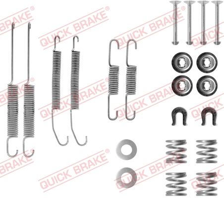 QUICK BRAKE 105-0718 Accessory Kit, brake shoes