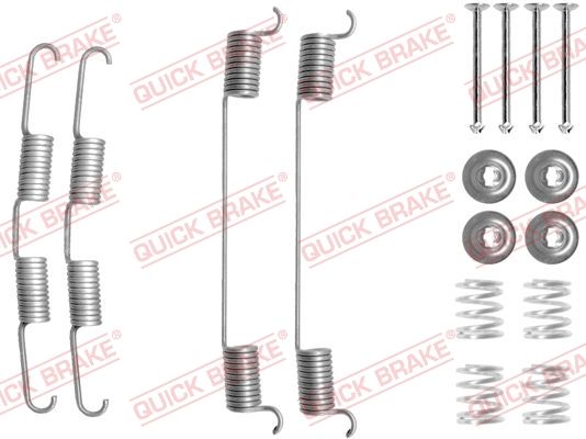 QUICK BRAKE 105-0724R Accessory Kit, brake shoes