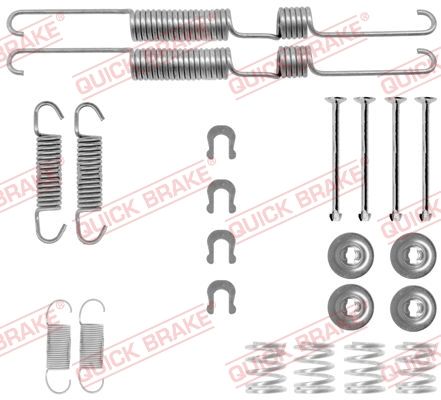 QUICK BRAKE 105-0738 Accessory Kit, brake shoes
