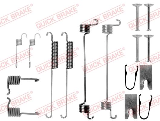 QUICK BRAKE 105-0749 Accessory Kit, brake shoes