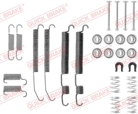 QUICK BRAKE 105-0762 Accessory Kit, brake shoes