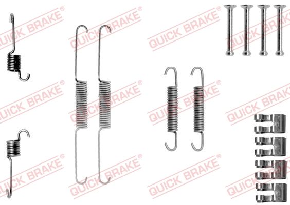 QUICK BRAKE 105-0763 Accessory Kit, brake shoes