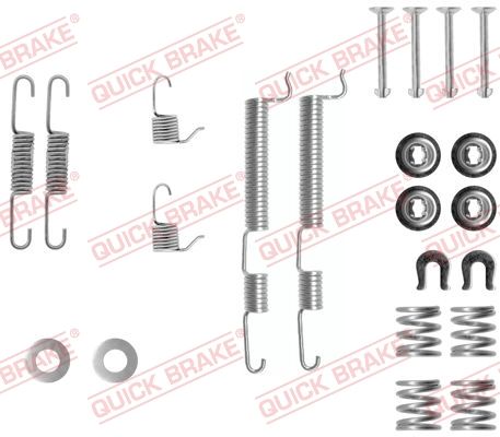 QUICK BRAKE 105-0765 Accessory Kit, brake shoes