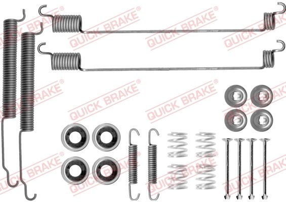 QUICK BRAKE 105-0768 Accessory Kit, brake shoes