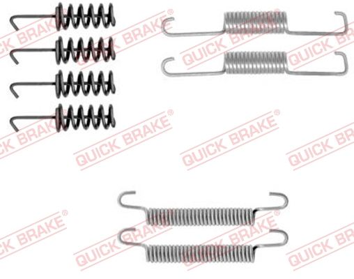 QUICK BRAKE 105-0774 Accessory Kit, parking brake shoes