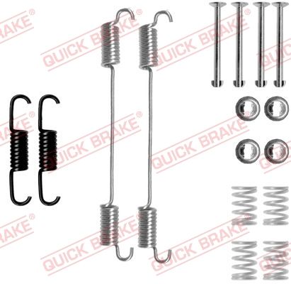 QUICK BRAKE 105-0796 Accessory Kit, brake shoes