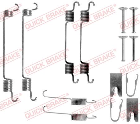 QUICK BRAKE 105-0797 Accessory Kit, brake shoes
