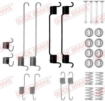 QUICK BRAKE 105-0802 Accessory Kit, brake shoes