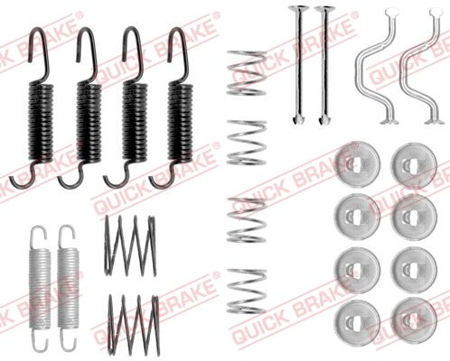 QUICK BRAKE 105-0816 Accessory Kit, parking brake shoes