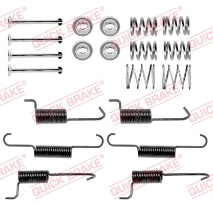 QUICK BRAKE 105-0823 Accessory Kit, parking brake shoes