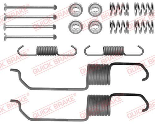 QUICK BRAKE 105-0825 Accessory Kit, brake shoes
