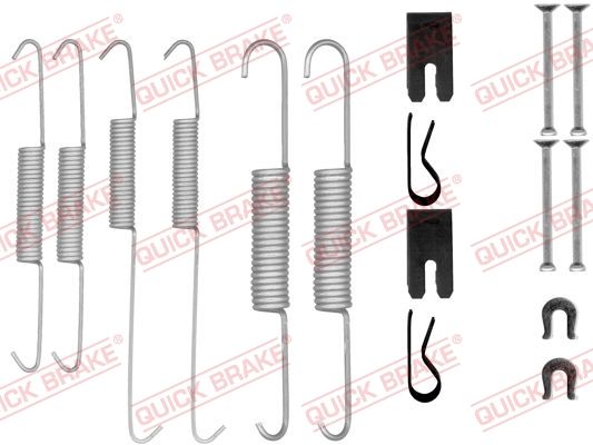 QUICK BRAKE 105-0854 Accessory Kit, brake shoes