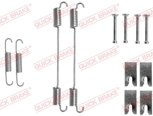 QUICK BRAKE 105-0862 Accessory Kit, brake shoes