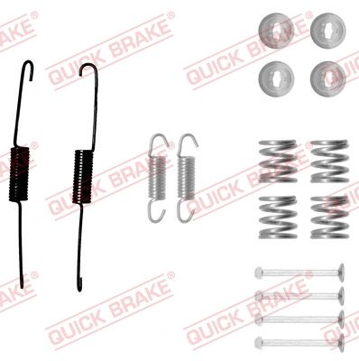 QUICK BRAKE 105-0879 Accessory Kit, brake shoes