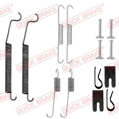 QUICK BRAKE 105-0891 Accessory Kit, brake shoes