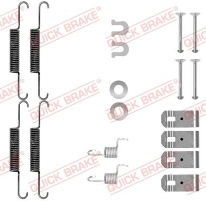 QUICK BRAKE 105-0895 Accessory Kit, parking brake shoes