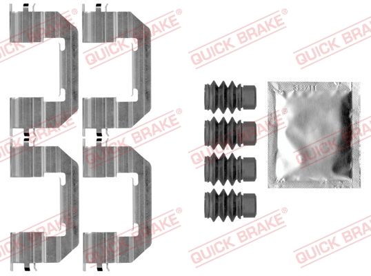 QUICK BRAKE 109-0011 Accessory Kit, disc brake pad
