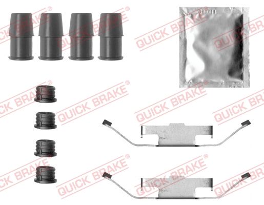 QUICK BRAKE 109-0032 Accessory Kit, disc brake pad