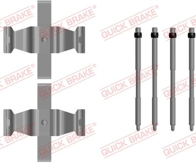 Accessory Kit, disc brake pad QUICK BRAKE 109-0107