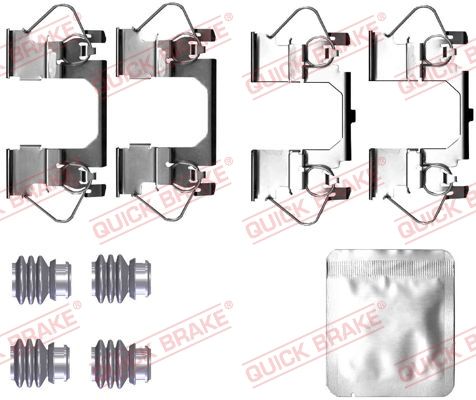 QUICK BRAKE 109-0116 Accessory Kit, disc brake pad