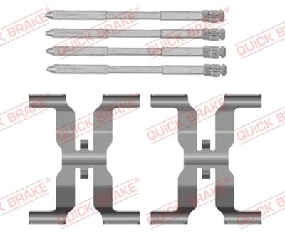 Accessory Kit, disc brake pad QUICK BRAKE 109-0166