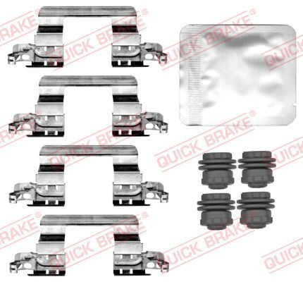 QUICK BRAKE 109-0187 Accessory Kit, disc brake pad