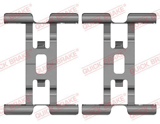 QUICK BRAKE 109-0211 Accessory Kit, disc brake pad